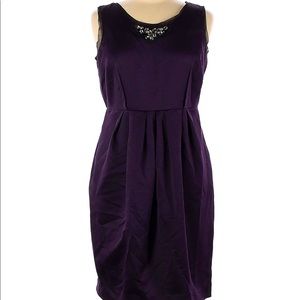 Simply Vera by Vera Wang purple dress with gem accents